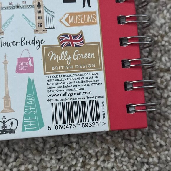 milly green london icons notebook 🇬🇧 - Picture 10 of 12